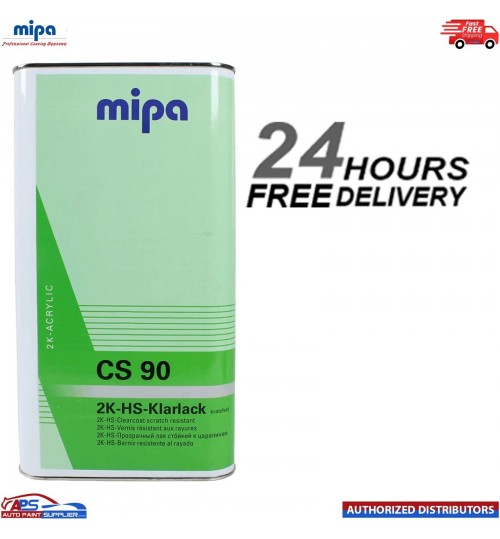 MIPA CS90 HS 2K KLARLACK CLEARCOAT 5LTR